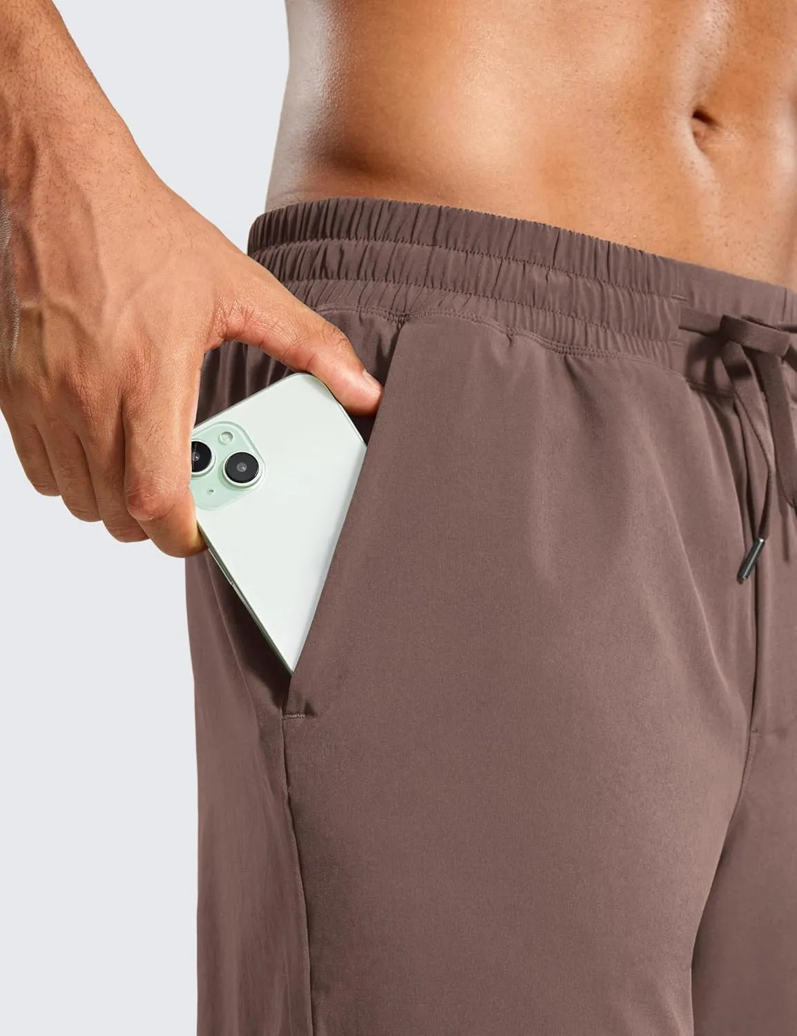 CRZ YOGA 2 in 1 Mens Athletic Shorts 5'' with Liner Quick Dry Lightweight for Running Sports Gym with Pockets