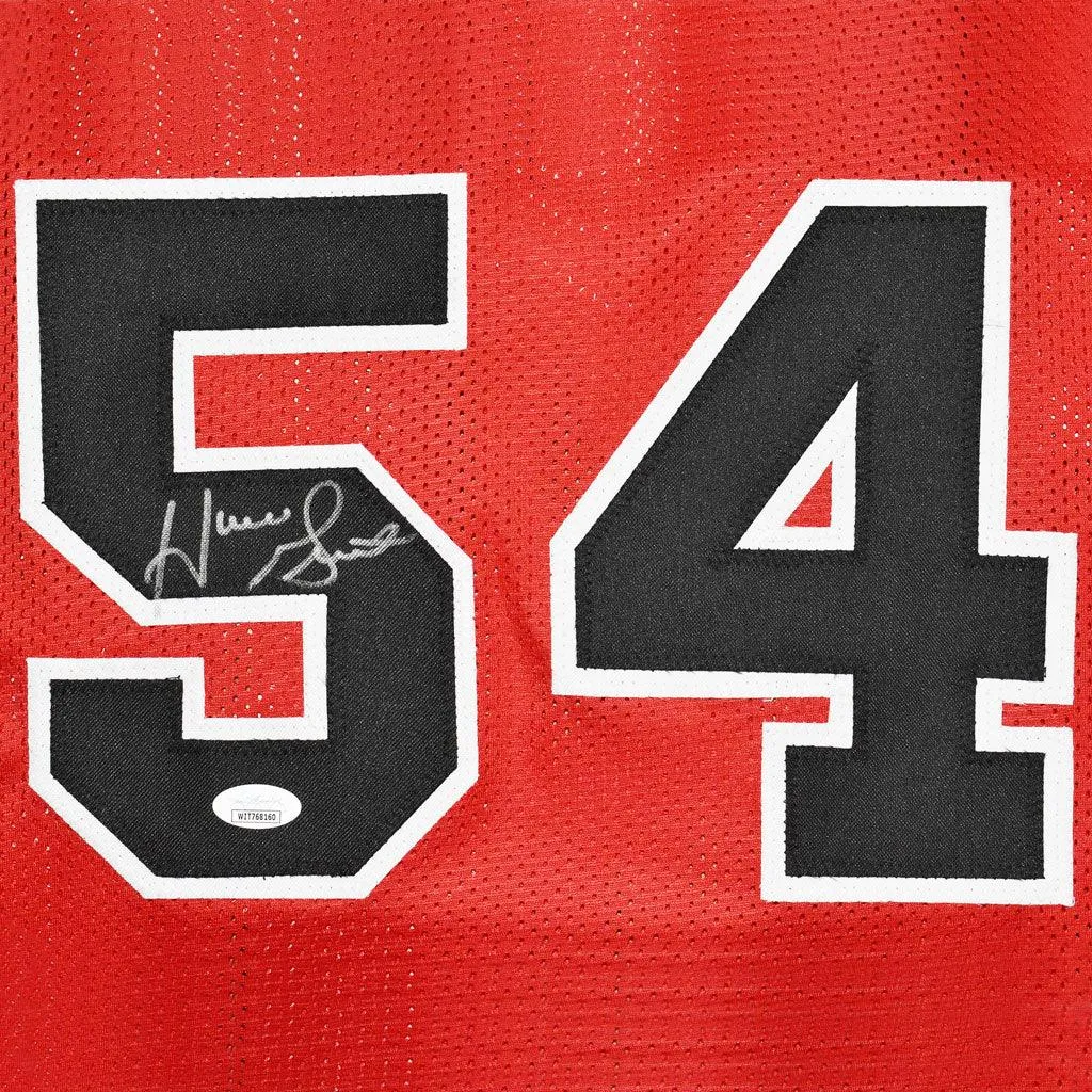 Horace Grant Signed Chicago Red Basketball Jersey (JSA)