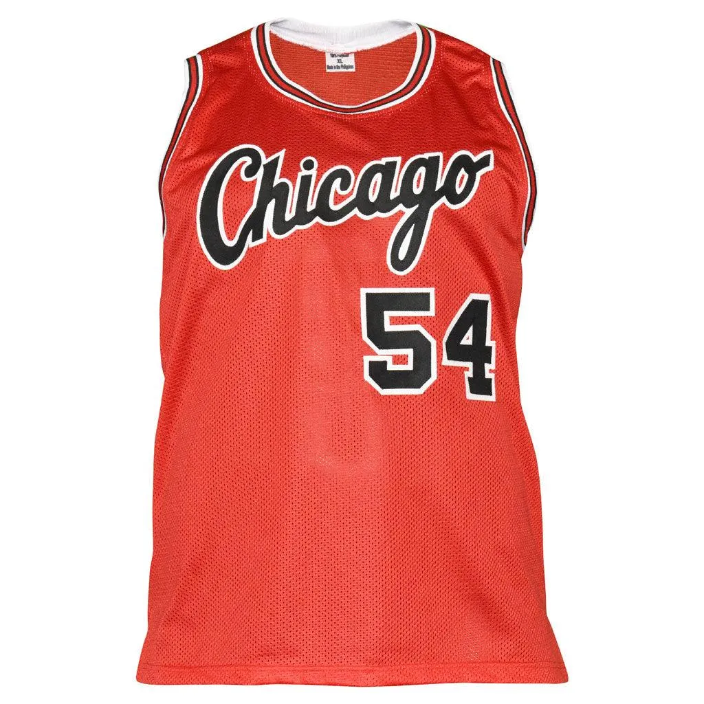Horace Grant Signed Chicago Red Basketball Jersey (JSA)