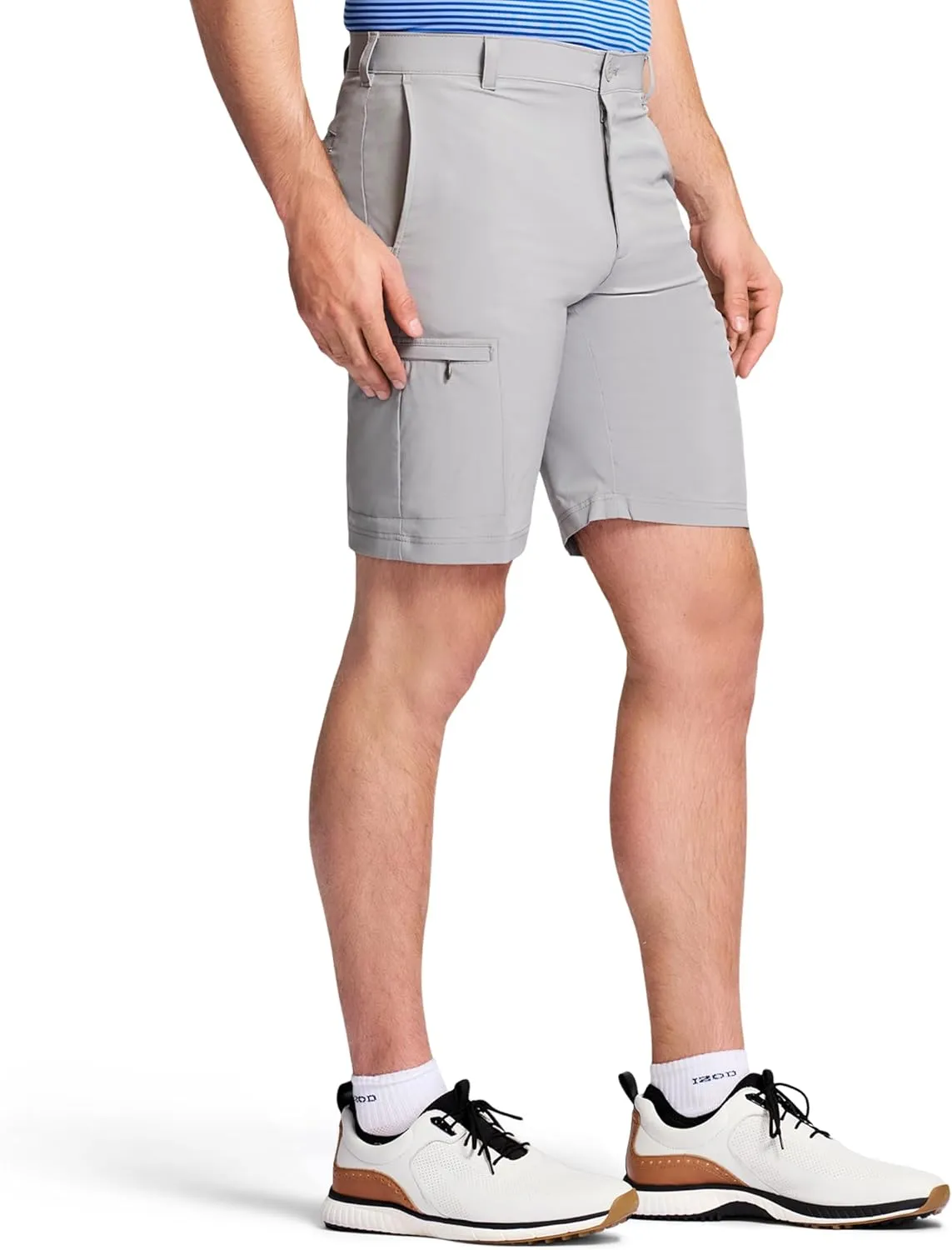 IZOD Men's Golf Swing Flex Stretch Cargo Short