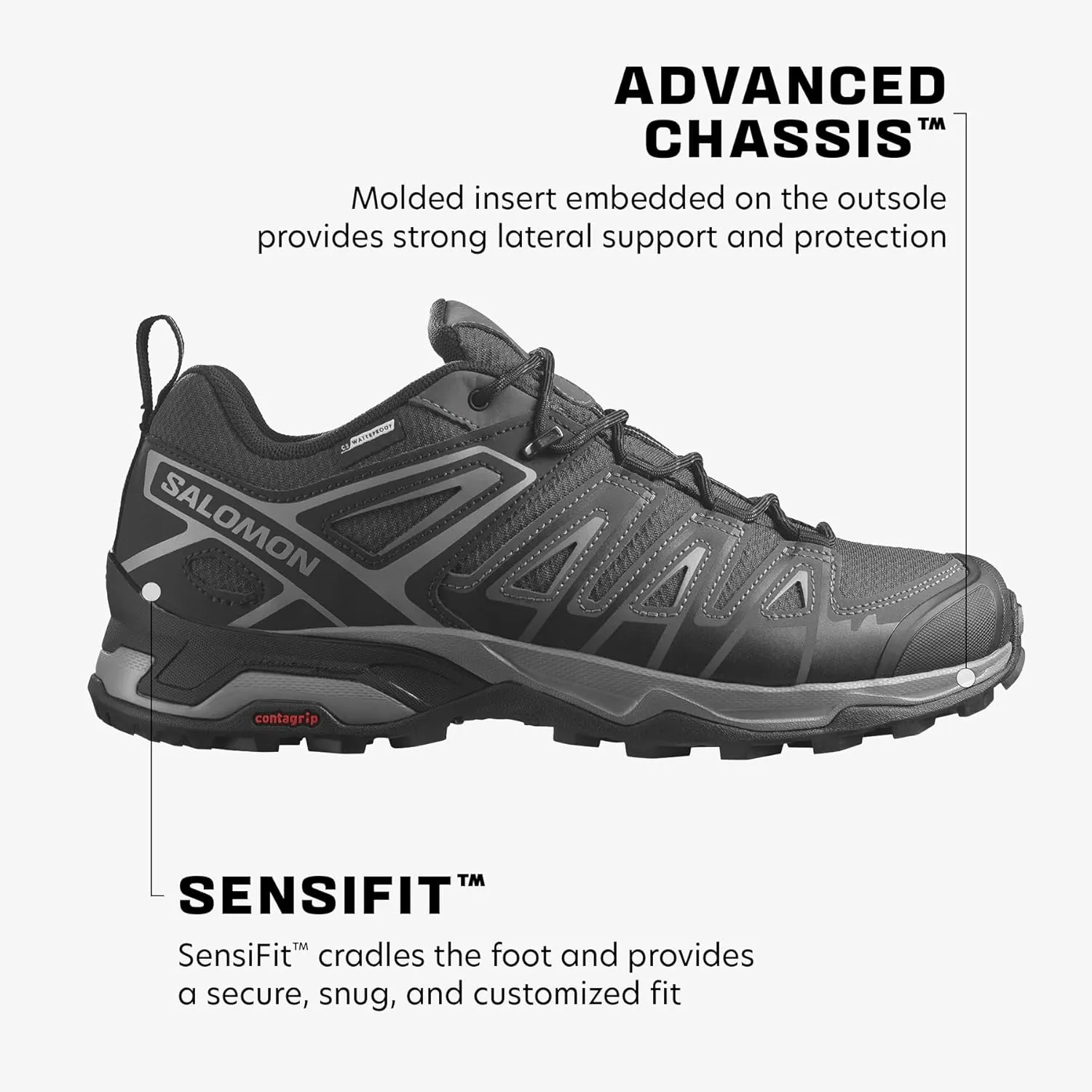 Salomon Women's X Ultra Pioneer Climasalomon Waterproof Hiking Shoe
