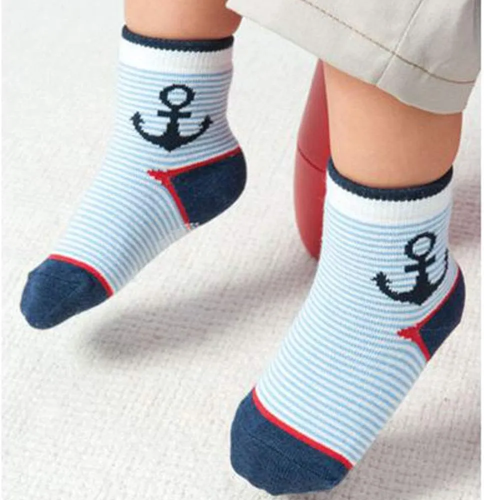 SkiBeaut Toddler Socks, Non Slip Kids Socks Boys Grips Socks Girls Grippy Socks for 1-3/3-5/5-7 Years Old,12 Pairs